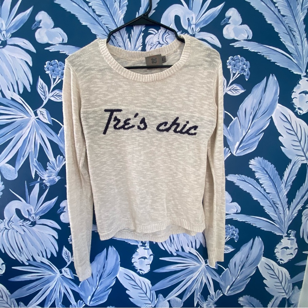 Sweet N Sinful Cream Sweater